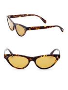 Oliver Peoples 53mm Zasia Cat Eye Sunglasses