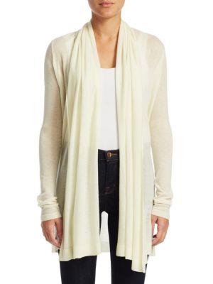 Theory Open Front Cashmere Cardigan