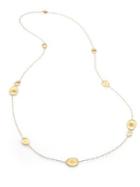 Marco Bicego Lunaria 18k Yellow Gold Small Station Necklace