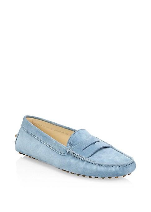 Tod's Gommini Suede Driving Shoes