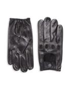 Saks Fifth Avenue Collection Leather Driving Glove