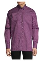 Canali Contemporary-fit Floral Sport Shirt