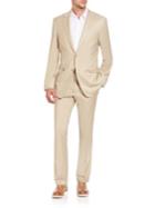 Saks Fifth Avenue Collection Basic Wool-blend Suit