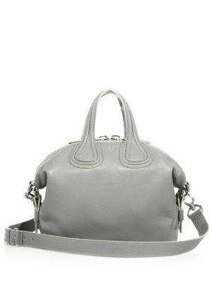 Givenchy Nightingale Small Leather Satchel
