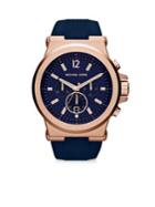 Michael Kors Rose Goldtone Dylan Chronograph Watch