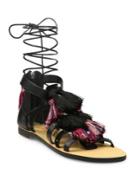 Rebecca Minkoff Elisha Leather Gladiator Sandals