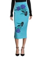 Diane Von Furstenberg Tailored Midi Pencil Skirt