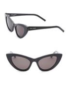 Saint Laurent 52mm Black New Wave 213 Lily Sunglasses