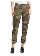 Re/done High-waist Cropped Cargo Pants