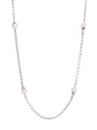 John Hardy Bamboo 11mm White Pearl & Silver Necklace