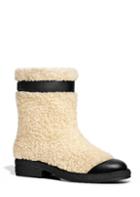 Chanel Shearling Short Boots