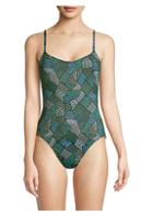 Thorsun Billy Tile-print One-piece Swimsuit