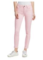 Paige Hoxton High-rise Straight Ankle Fray Jeans