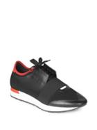 Balenciaga Race Runner Leather & Mesh Sneakers