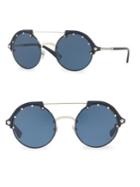 Versace 53mm Round Sunglasses