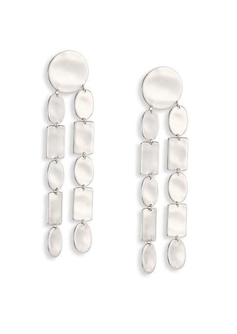 Ippolita Senso&trade; Sterling Silver Oval & Round Double Linear Earrings