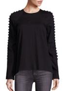 Mcguire Moroccan Button Open Sleeve Top