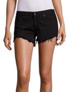 Rag & Bone/jean Studded Cut-off Denim Shorts