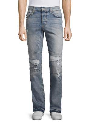 Hudson Skinny Intent Distressed Jeans