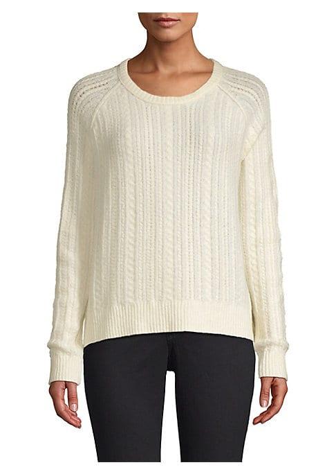 Atm Anthony Thomas Melillo Cableknit Sweater