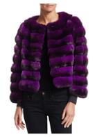 The Fur Salon Collarless Chinchilla Fur Jacket