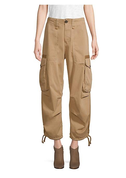 Tommy Hilfiger Collection Cropped Cotton Cargo Pants