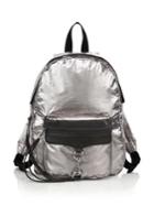 Rebecca Minkoff Mab Metallic Leather Backpack
