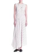 Stella Mccartney Zipper-detail Long Lace Dress