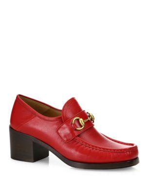 Gucci Vegas Leather Loafers