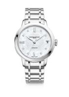 Baume & Mercier Classima Diamond, Mother-of-pearl & Stainless Steel Bracelet Watch
