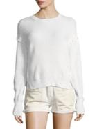Helmut Lang Ribbed Cotton Sweater