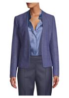 Boss Jalesta Glencheck Open-front Stretch Suiting Jacket