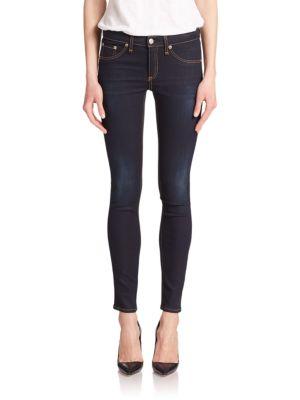 Rag & Bone/jean The Dark Wash Skinny Jeans