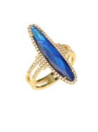 Meira T Diamonds, Blue Labradorite & 14k Yellow Gold Ring