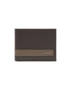 Bally Letril Lettering Calf Leather Bifold Wallet