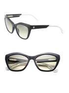 Balenciaga 56mm Acetate Cat Eye Sunglasses