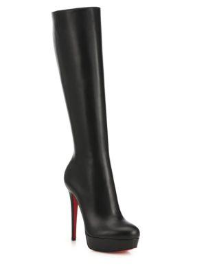 Christian Louboutin Bianca Leather Knee-high Boots