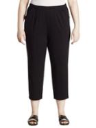Eileen Fisher, Plus Size Cropped Taper Pants
