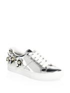 Marc Jacobs Daisy Metallic Low-top Sneakers