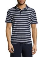 Surfside Supply Co. Striped Cotton Polo