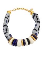 Lizzie Fortunato Floral Kanga Necklace