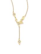 Ron Hami Paradise Diamond & 18k Yellow Gold Lariat Necklace