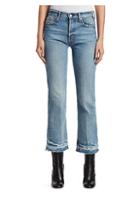 Helmut Lang Cropped Straight Leg Jeans