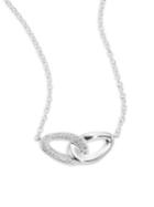 Ippolita 925 Cherish Diamond & Sterling Silver Link Necklace