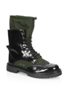 Moschino Military Lace-up Boots