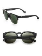 Balenciaga 54mm Metal/acetate Round Sunglasses