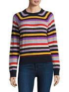 Ganni Striped Wool Sweater
