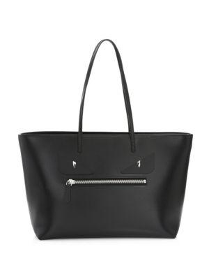 Fendi Monster Leather Tote