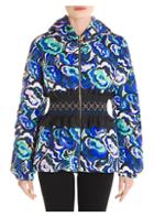 Emilio Pucci Printed Cinched Waist Puffer Jacket