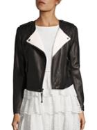 Joie Benicia Leather Moto Jacket